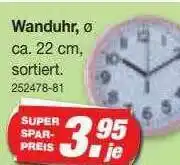 Möbel AS Wanduhr Angebot