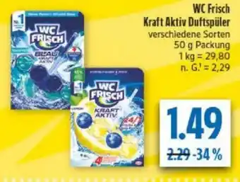 diska WC Frisch Kraft Aktiv Duftspüler Angebot
