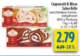 diska Coppenrath & Wiese Sahne Rolle Angebot