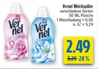 diska Vernel Weichspüler Angebot