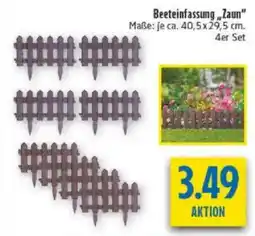 diska Beeteinfassung „Zaun" Angebot