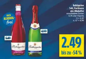 diska Rotkäppchen Sekt, Fruchtsecco oder Alkoholfrei Angebot
