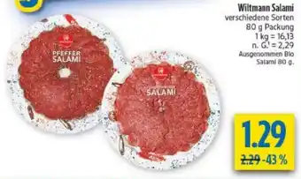 diska Wiltmann Salami Angebot