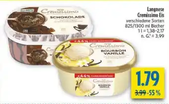 diska Langnese Cremissimo Eis Angebot