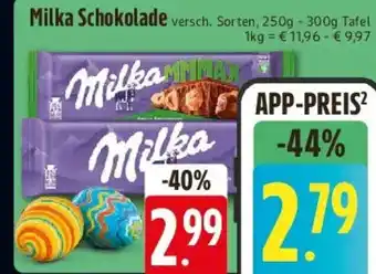 E-Center Milka Schokolade Angebot