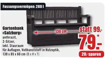 B1 Discount Baumarkt Gartenbank >>Salzburg<< Angebot