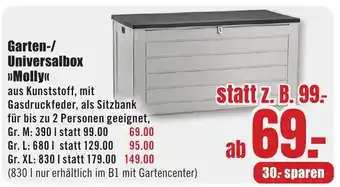 B1 Discount Baumarkt Garten-/ Universalbox >>Molly<< Angebot