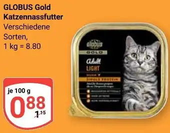 Globus GLOBUS Gold Katzennassfutter Angebot
