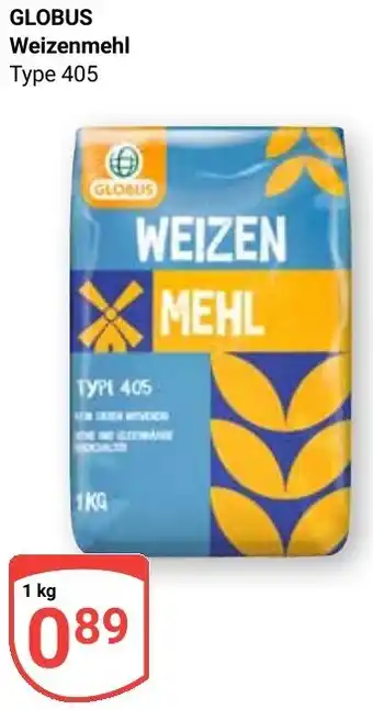 Globus GLOBUS Weizenmehl Type 405 Angebot