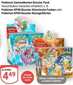 Globus Pokémon Sammelkarten Booster Pack Angebot