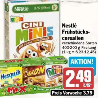 AEZ Nestlé Frühstückscerealien Angebot