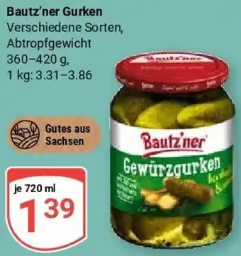 Globus Bautz'ner Gurken Angebot