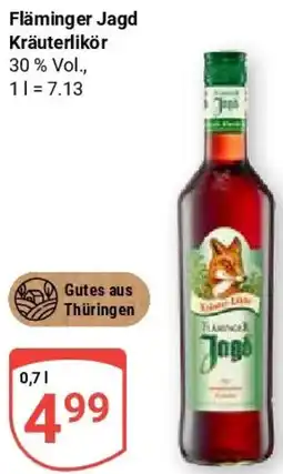 Globus Fläminger Jagd Kräuterlikör Angebot