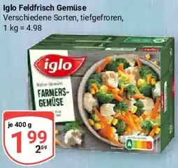 Globus Iglo Feldfrisch Gemüse Angebot