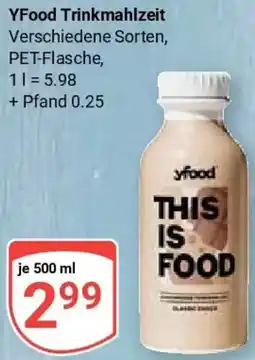 Globus YFood Trinkmahlzeit Angebot