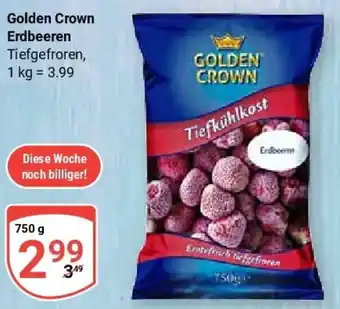 Globus Golden Crown Erdbeeren Angebot