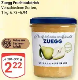 Globus Zuegg Fruchtaufstrich Angebot