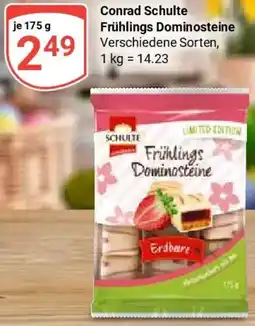 Globus Conrad Schulte Frühlings Dominosteine Angebot