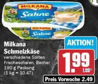 AEZ Milkana Schmelzkäse Angebot