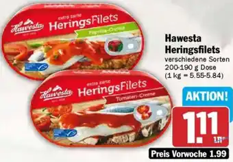 AEZ Hawesta Heringsfilets Angebot
