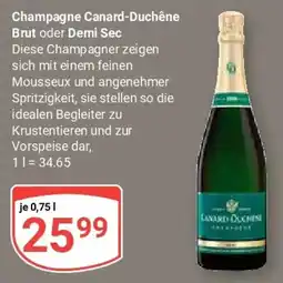 Globus Champagne Canard-Duchêne Brut oder Demi Sec Angebot