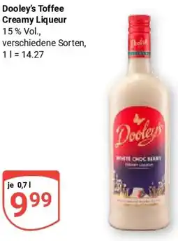 Globus Dooley's Toffee Creamy Liqueur Angebot