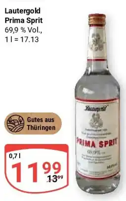 Globus Lautergold Prima Sprit Angebot