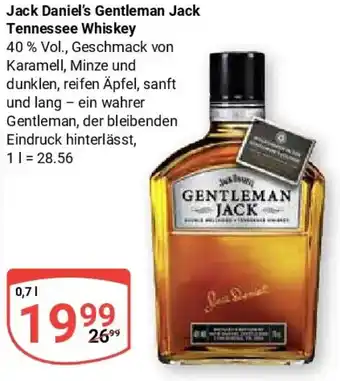 Globus Jack Daniel's Gentleman Jack Tennessee Whiskey Angebot
