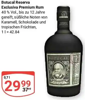 Globus Botucal Reserva Exclusiva Premium Rum Angebot