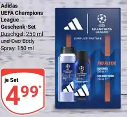 Globus Adidas UEFA Champions League Geschenk-Set Angebot