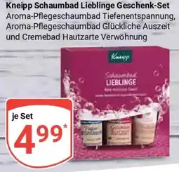 Globus Kneipp Schaumbad Lieblinge Geschenk-Set Angebot