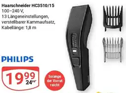 Globus PHILIPS Haarschneider HC3510/15 Angebot