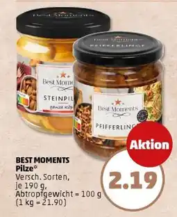 PENNY BEST MOMENTS Pilze Angebot