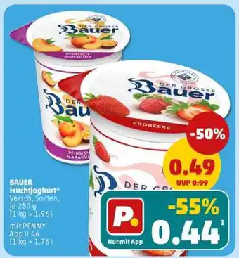 PENNY Bauer Fruchtjoghurt Angebot