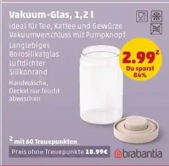 PENNY Vakuum-Glas, 1,2 l Angebot