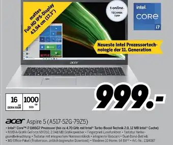 MEDIMAX acer Aspire 5 (A517-52G-79Z5) Angebot