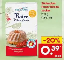 Netto Marken-Discount Südzucker Puder Rübenzucker Angebot
