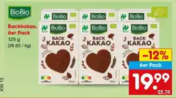 Netto Marken-Discount Backkakao, 6er Pack Angebot