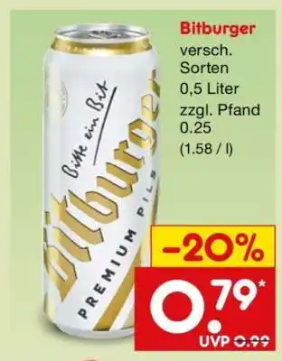 Netto Marken-Discount BITBURGER Angebot