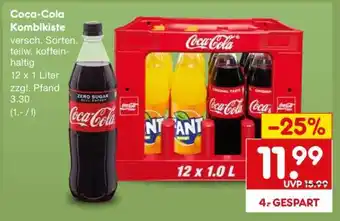 Netto Marken-Discount Coca-Cola Kombikiste Angebot