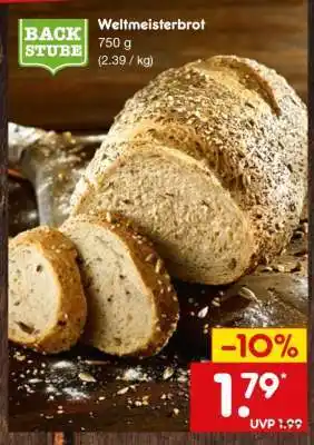 Netto Marken-Discount Weltmeisterbrot Angebot
