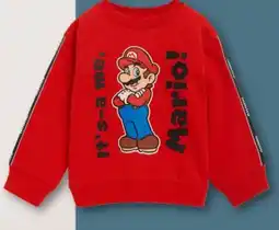 KiK Kinder Sweatshirt Super Mario Angebot