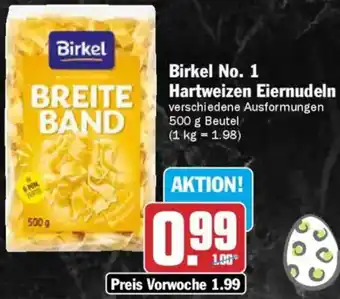 AEZ Birkel No. 1 Hartweizen Eiernudeln Angebot