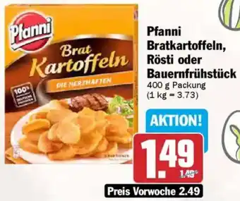 AEZ Pfanni Bratkartoffeln, Rösti oder Bauernfrühstück Angebot
