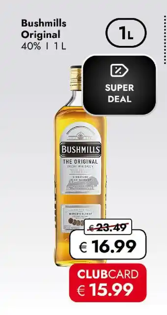 Travel Free Bushmills original Angebot
