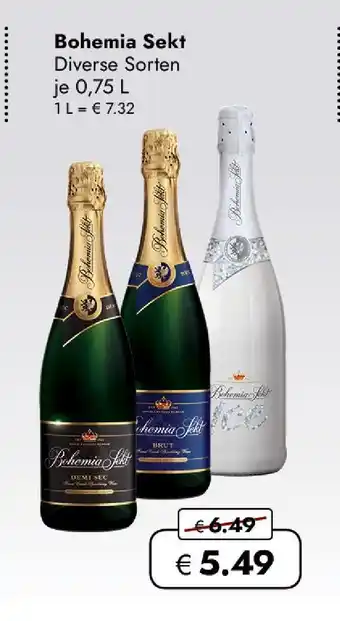 Travel Free Bohemia sekt Angebot