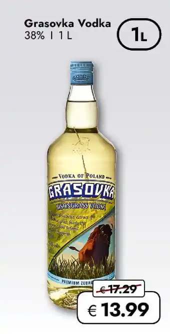Travel Free Grasovka vodka Angebot