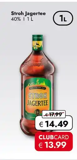 Travel Free Stroh jagertee Angebot