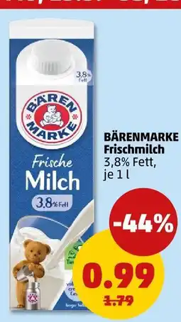 PENNY Bärenmarke frischmilch Angebot