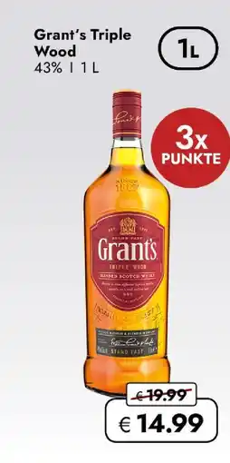Travel Free Grant's triple wood Angebot